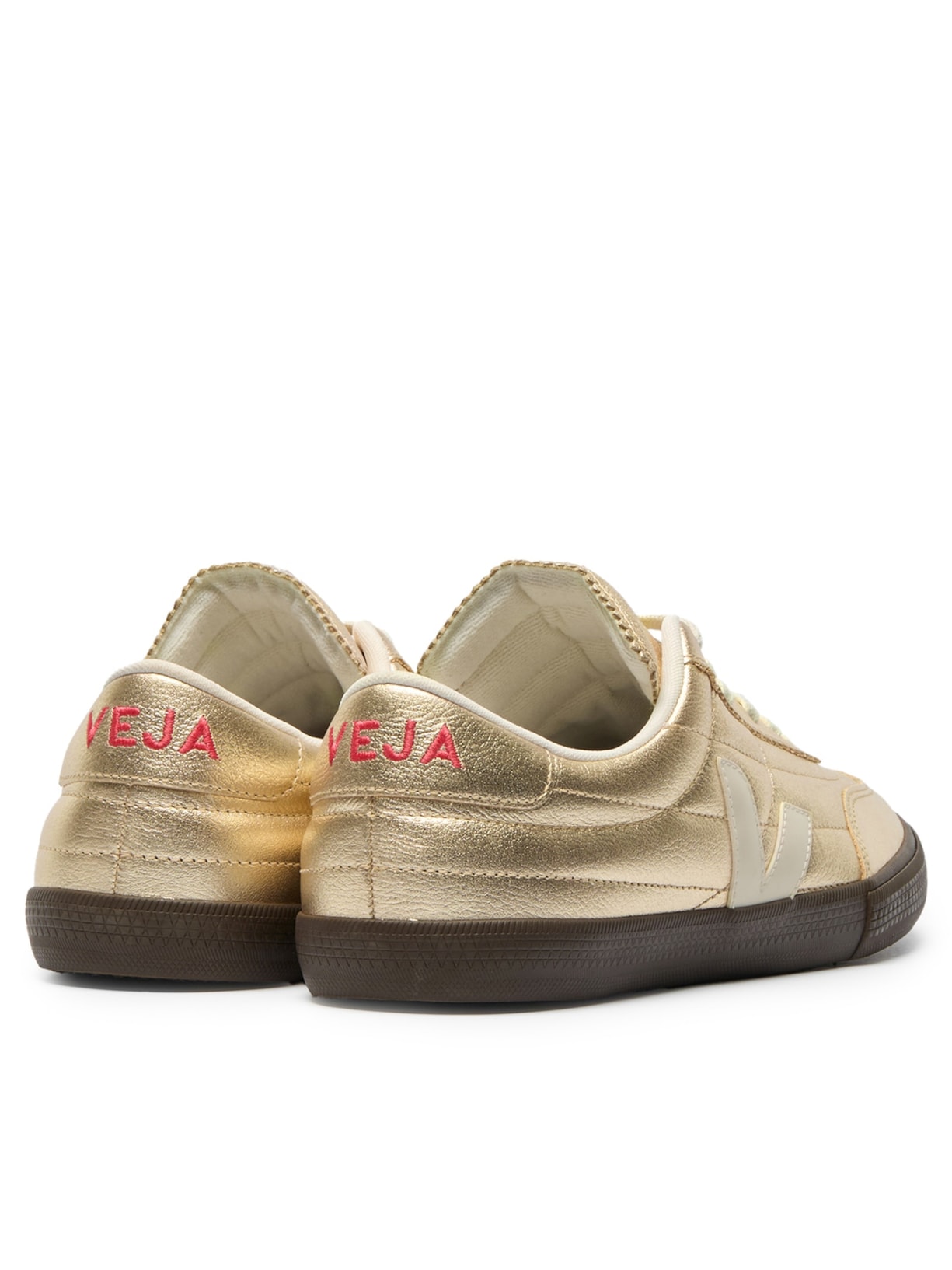 Tênis Feminino Panenka Dourado Veja