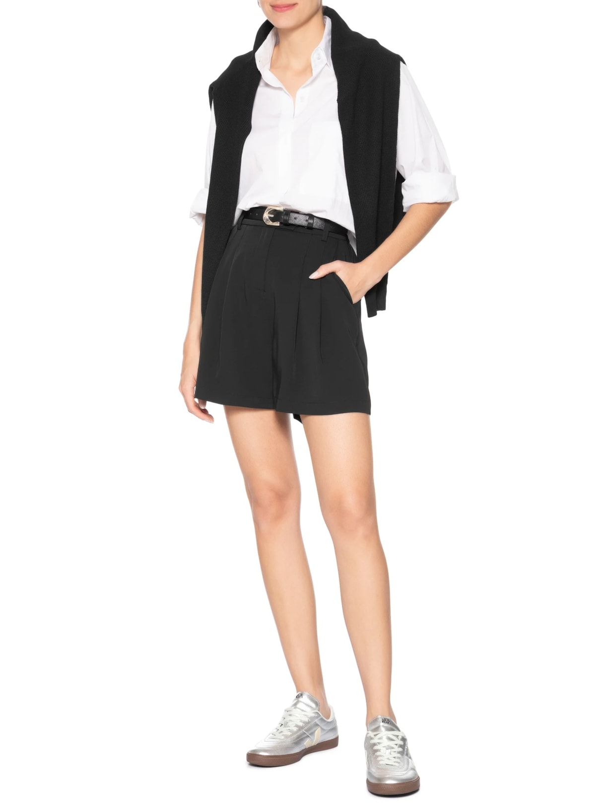 Tênis Feminino Panenka O.T. Prateado Veja