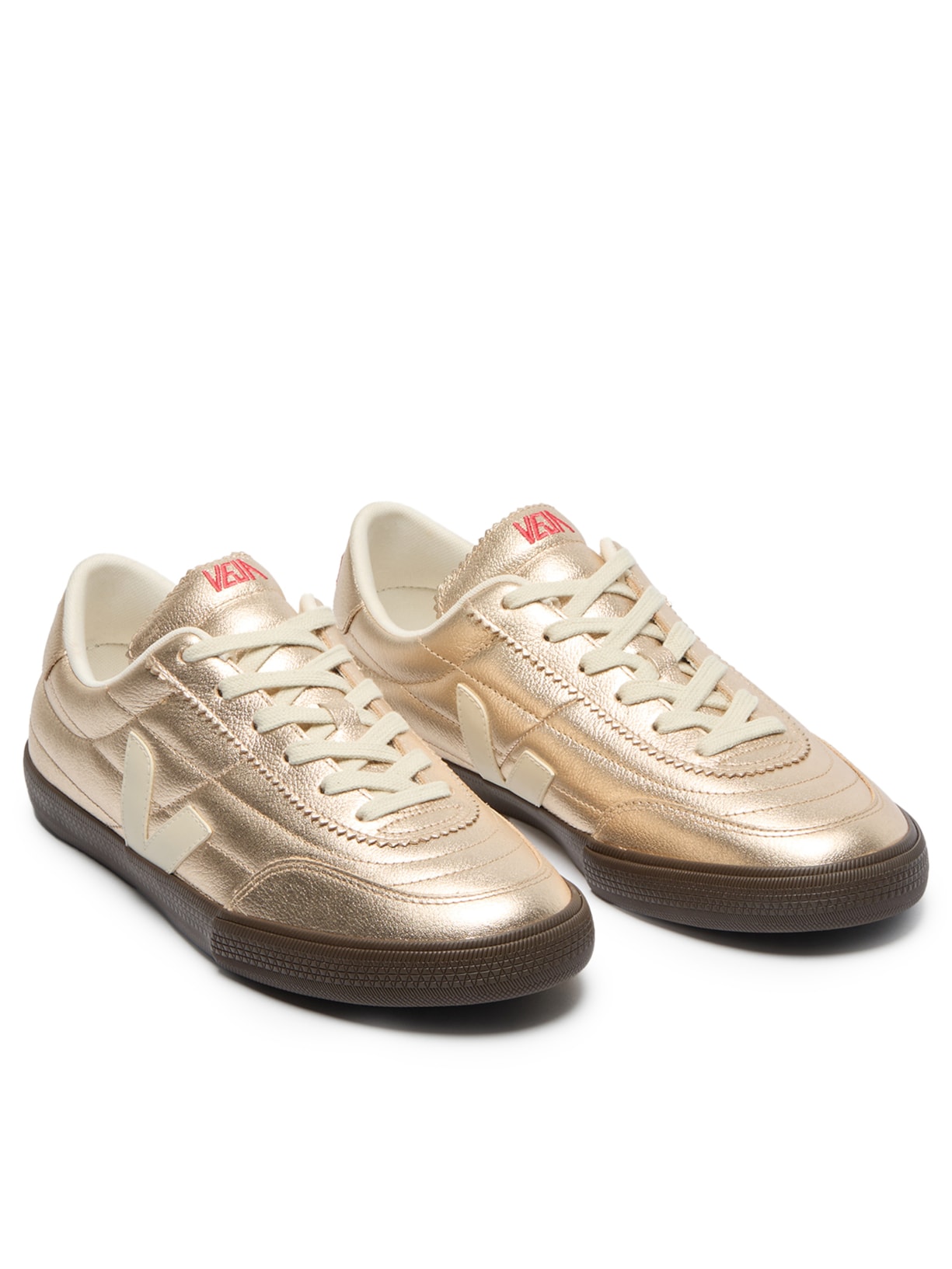 Tênis Feminino Panenka – Dourado Veja