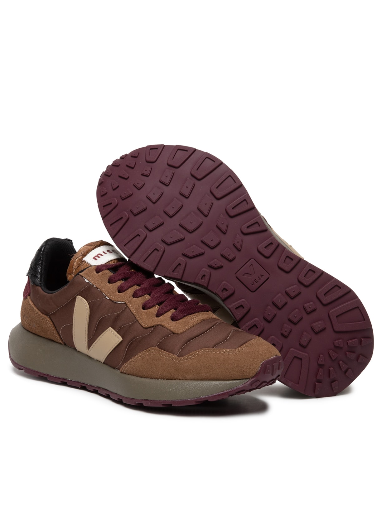 Tênis Feminino Paulistana Marrom Veja + Misci