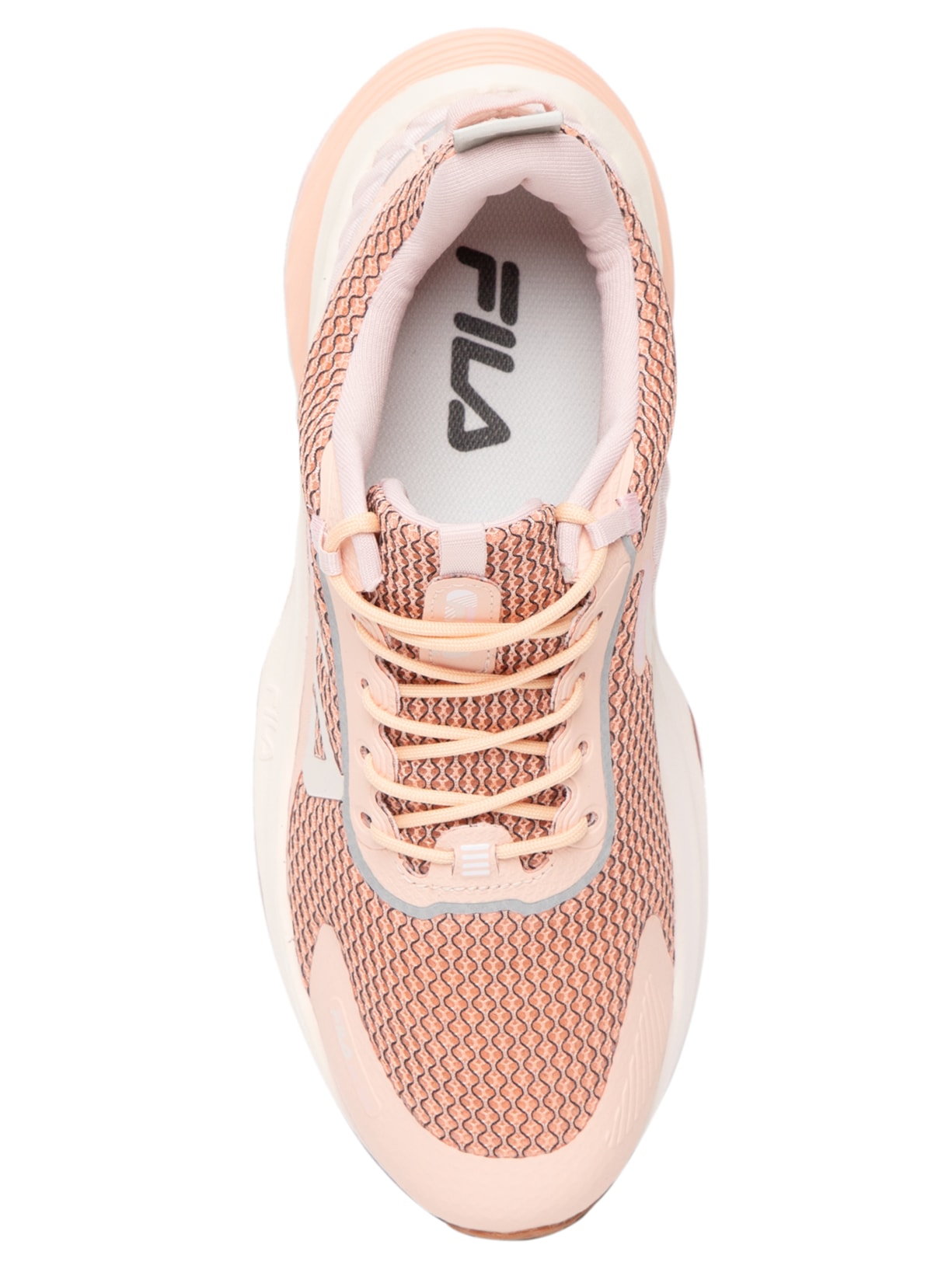 Tênis Feminino Progress Peach Parfait Raw White Lotus Rosa Fila