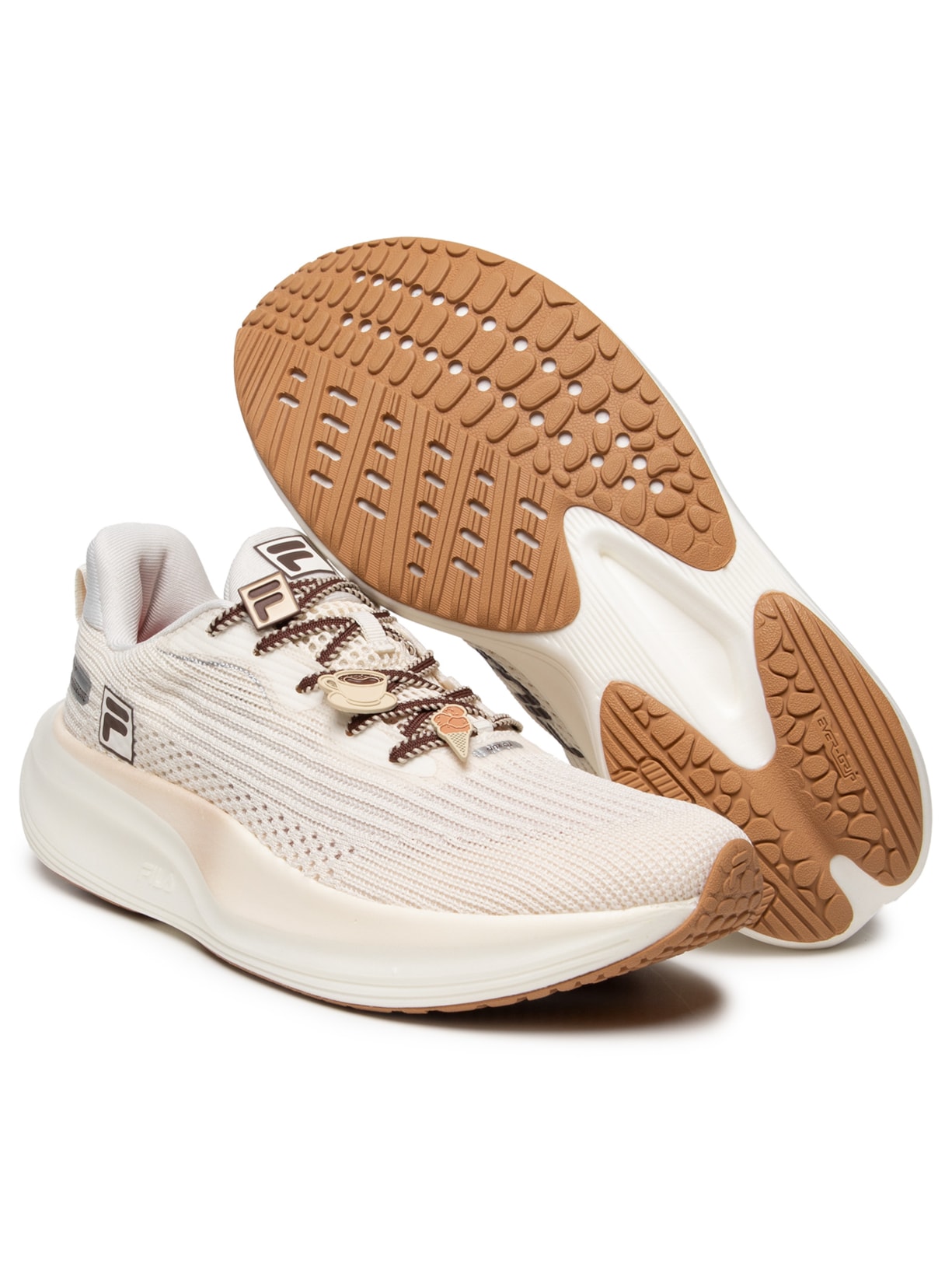 Tênis Feminino Racer Speedzone Latte Bege Fila