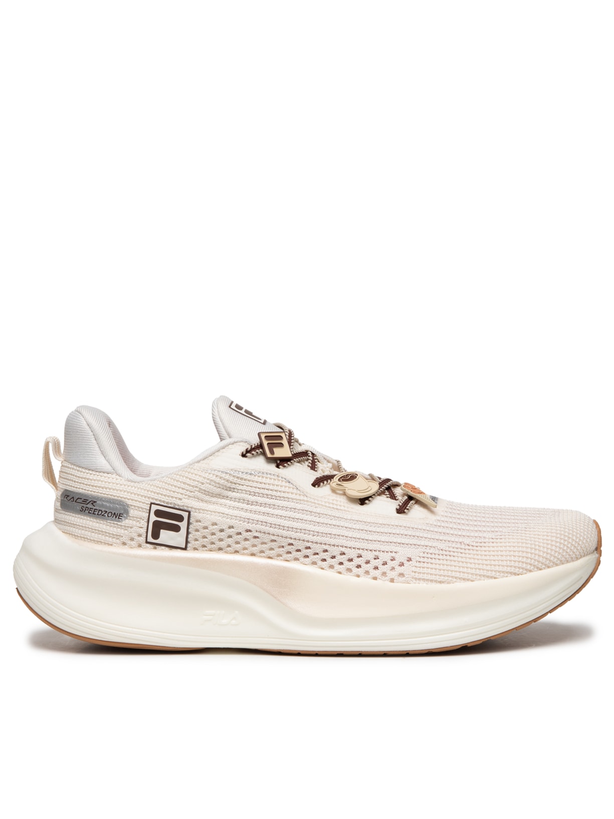 Tênis Feminino Racer Speedzone Latte - Bege