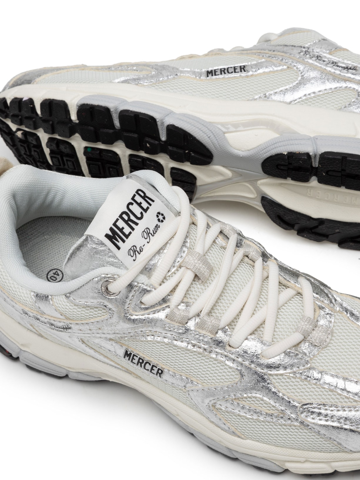 Tênis Feminino Re-Run Pineapple 2.0 Prateado Mercer