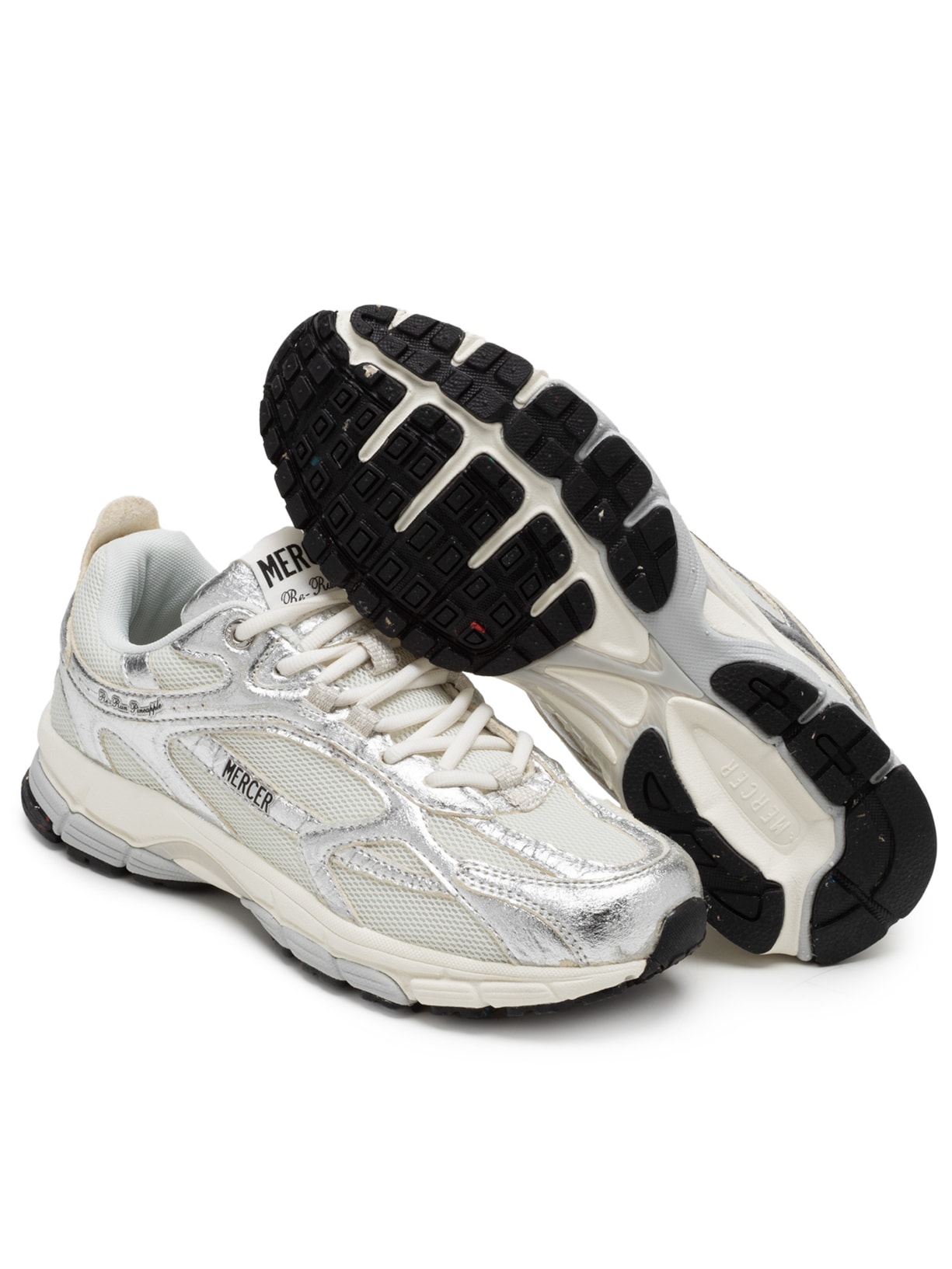 Tênis Feminino Re-Run Pineapple 2.0 Prateado Mercer