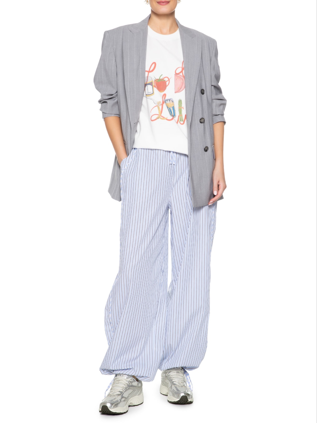 Tênis Feminino Re-Run Pineapple 2.0 Prateado Mercer