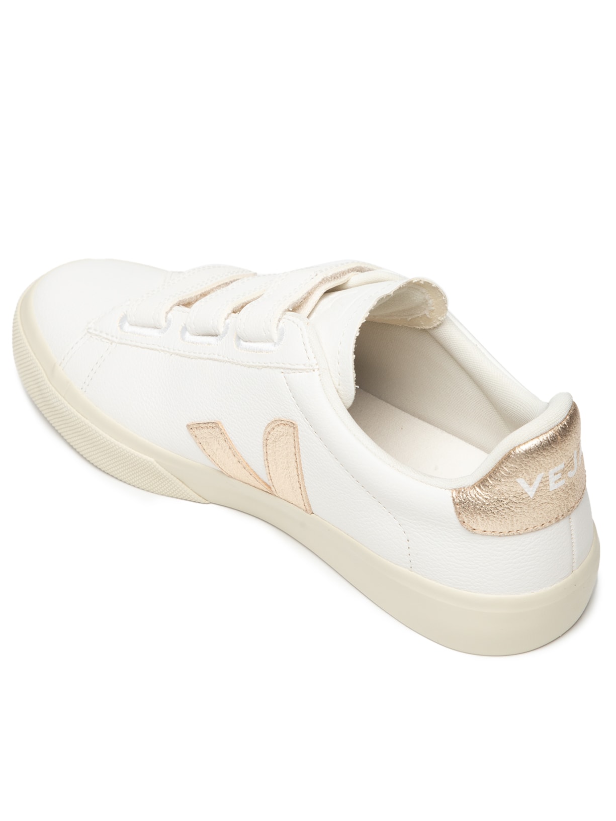 Tênis Feminino Recife Chromefree Leath Extra White Platine Branco Veja