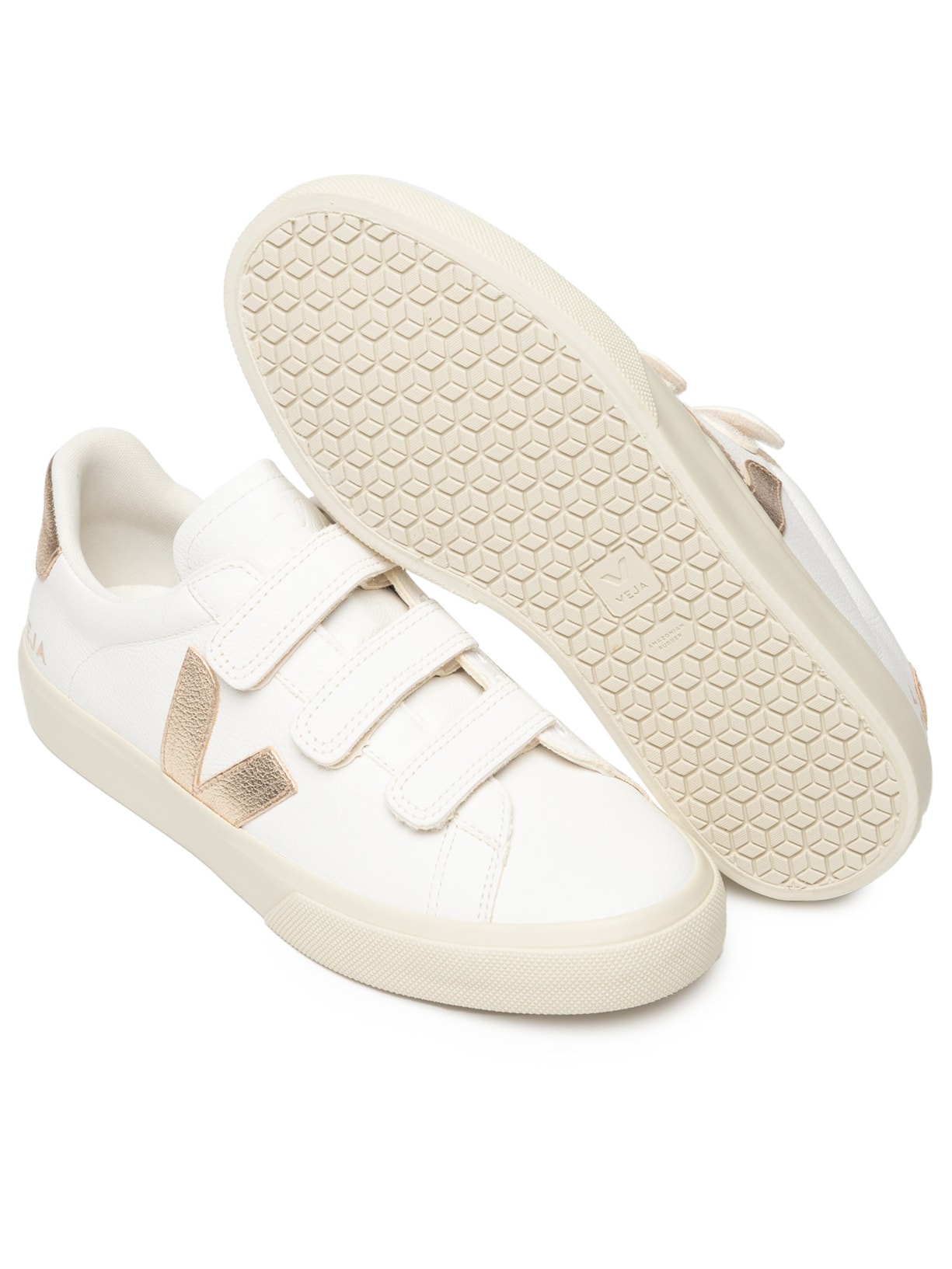 Tênis Feminino Recife Chromefree Leath Extra White Platine Branco Veja