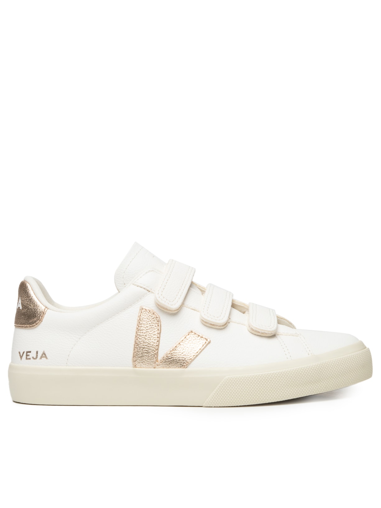 Tênis Feminino Recife Chromefree Leath Extra White Platine - Dourado