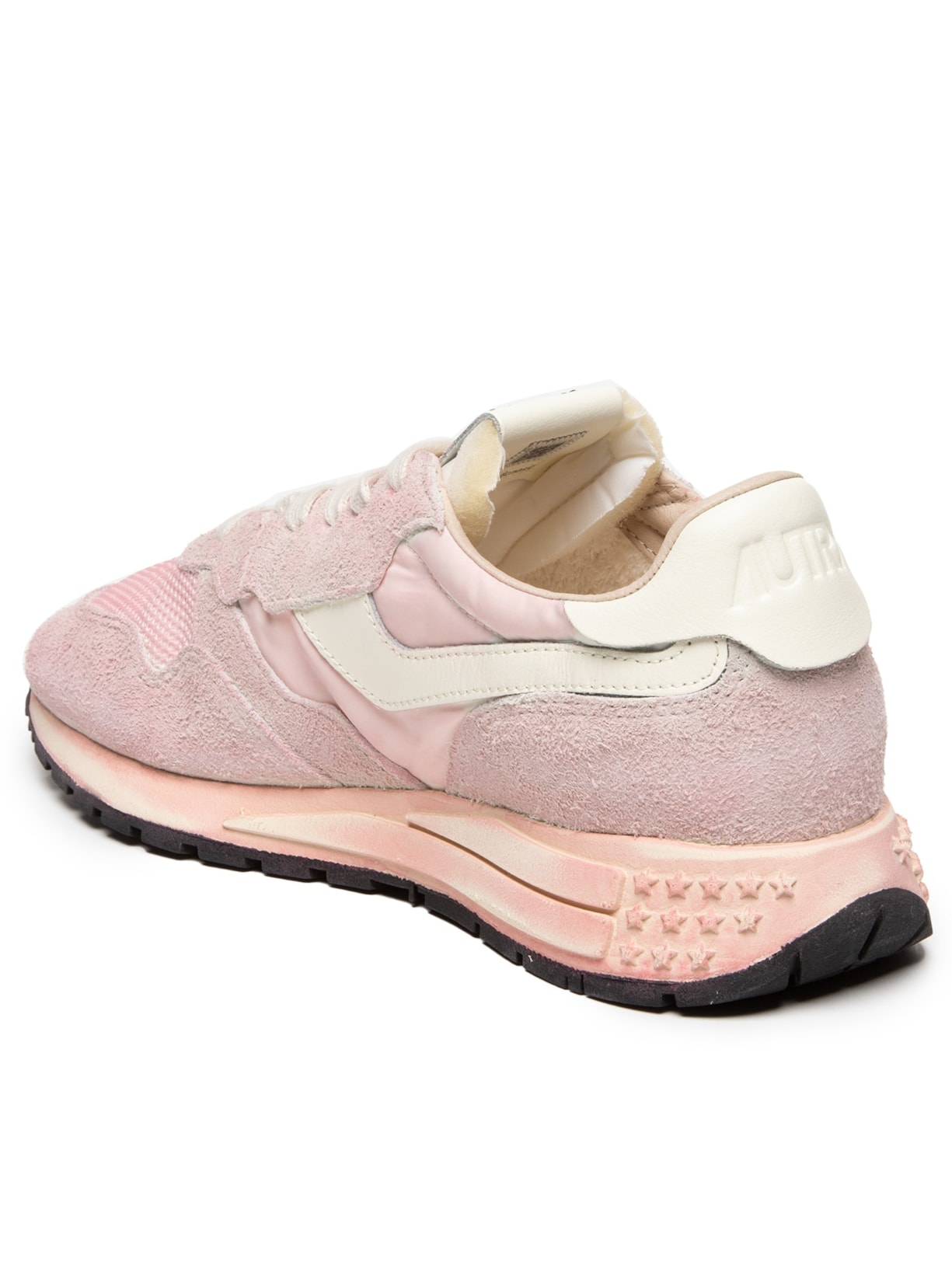 Tênis Feminino Reelwind Vint Low Wom Suede Nylon Rosa Autry