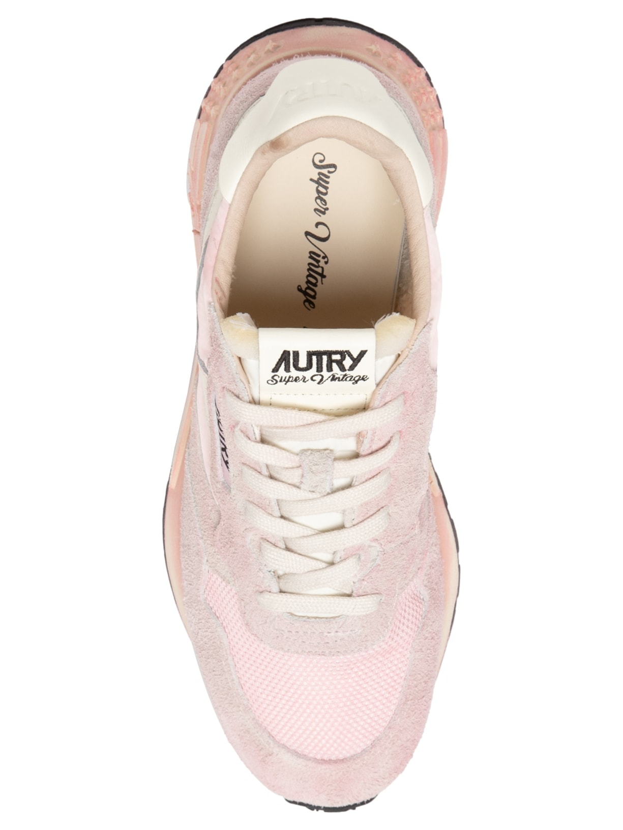 Tênis Feminino Reelwind Vint Low Wom Suede Nylon Rosa Autry