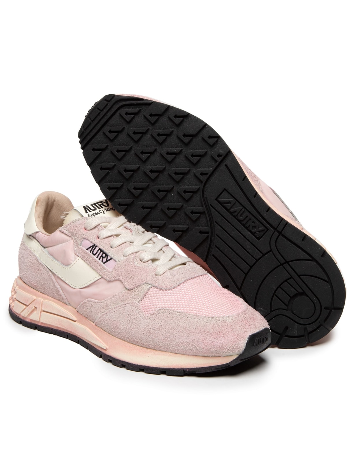 Tênis Feminino Reelwind Vint Low Wom Suede Nylon Rosa Autry