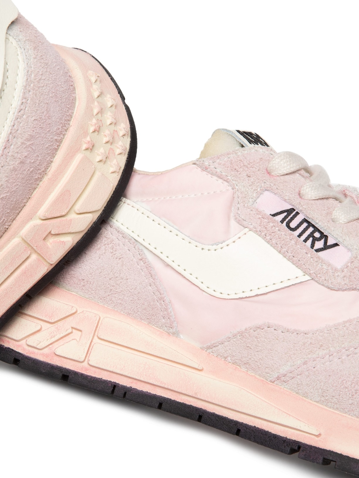 Tênis Feminino Reelwind Vint Low Wom Suede Nylon Rosa Autry