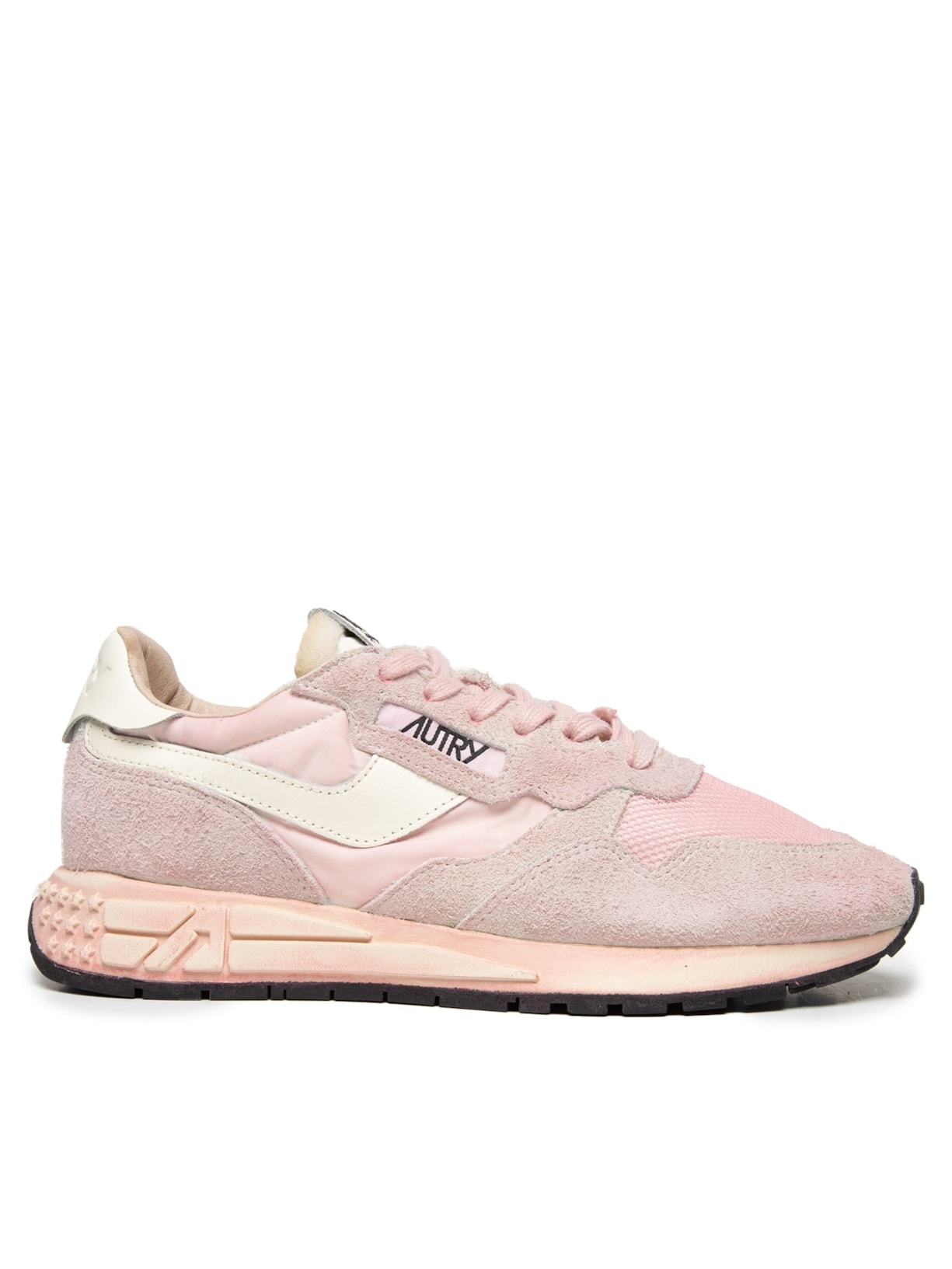 Tênis Feminino Reelwind Vint Low Wom Suede Nylon Rosa Autry