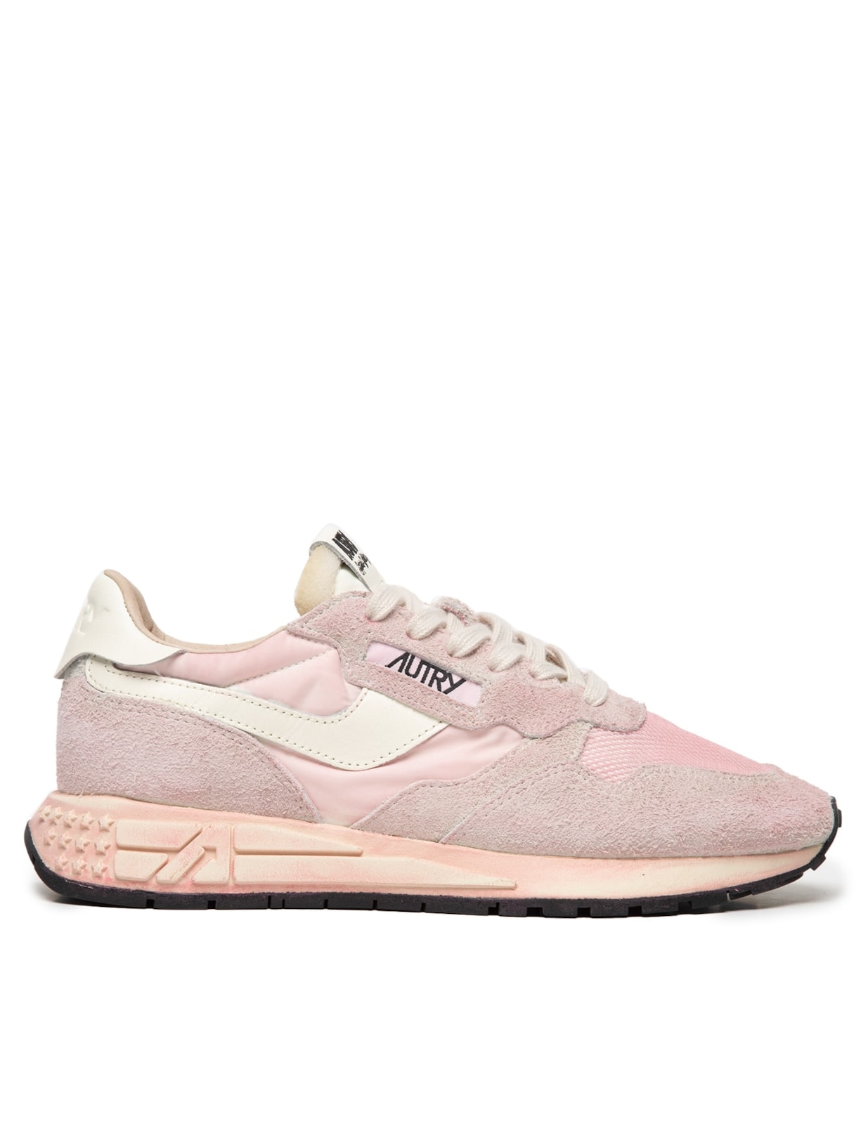 Tênis Feminino Reelwind Vint Low Wom Suede Nylon Rosa Autry