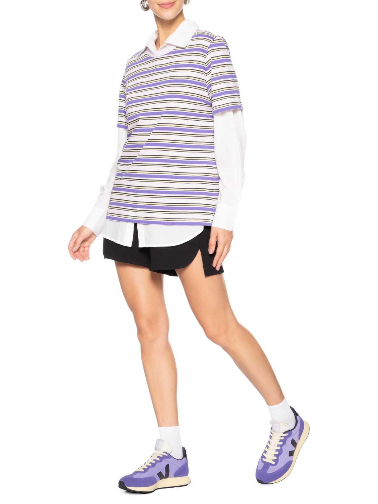 Tênis Feminino Rio Branco II Roxo Veja