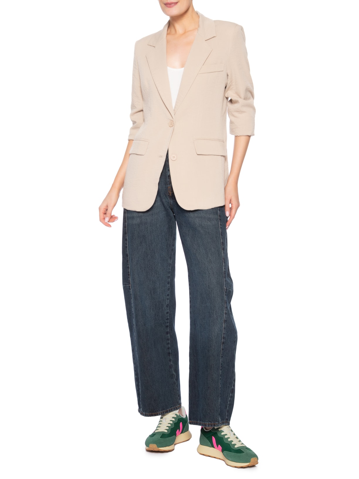 Tênis Feminino Rio Branco II Verde Veja