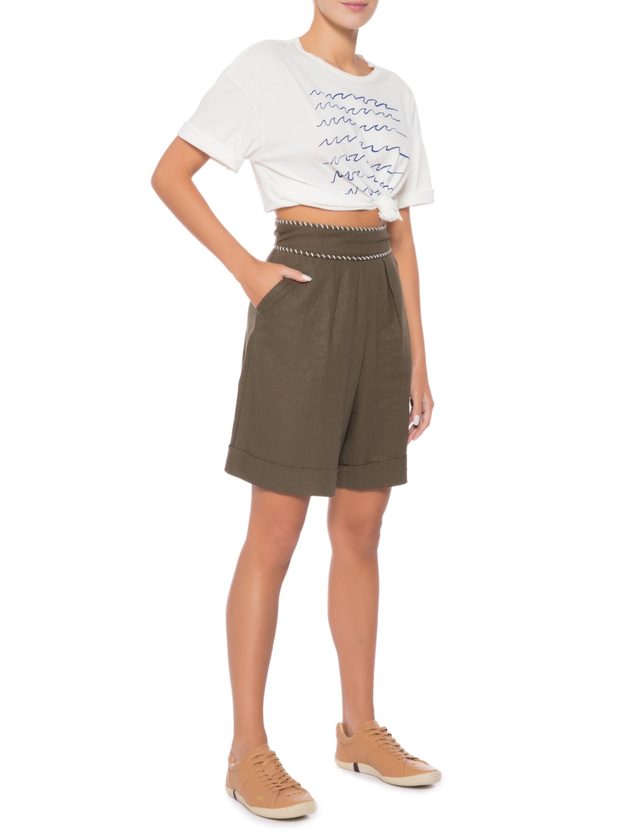 Tênis Feminino Riva Smooth Marrom Osklen