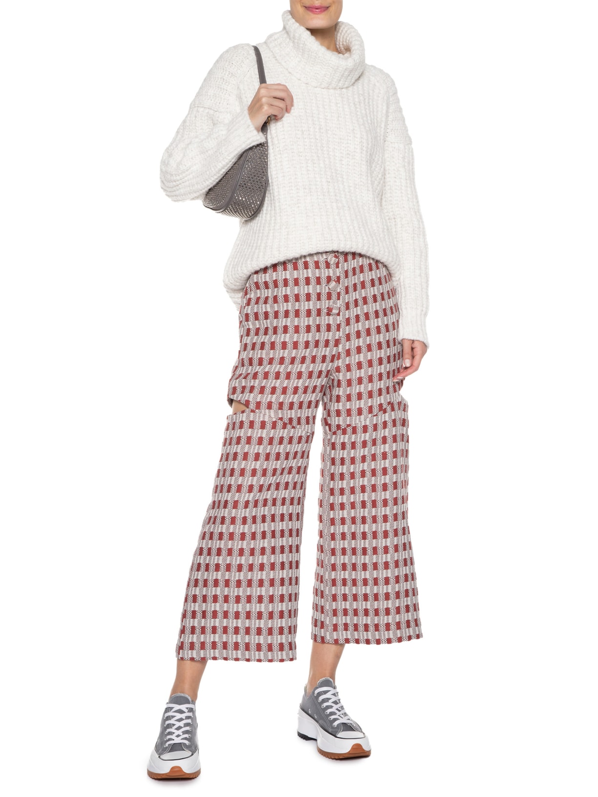 Tênis Feminino Run Star Hike Seasonal Cinza Converse