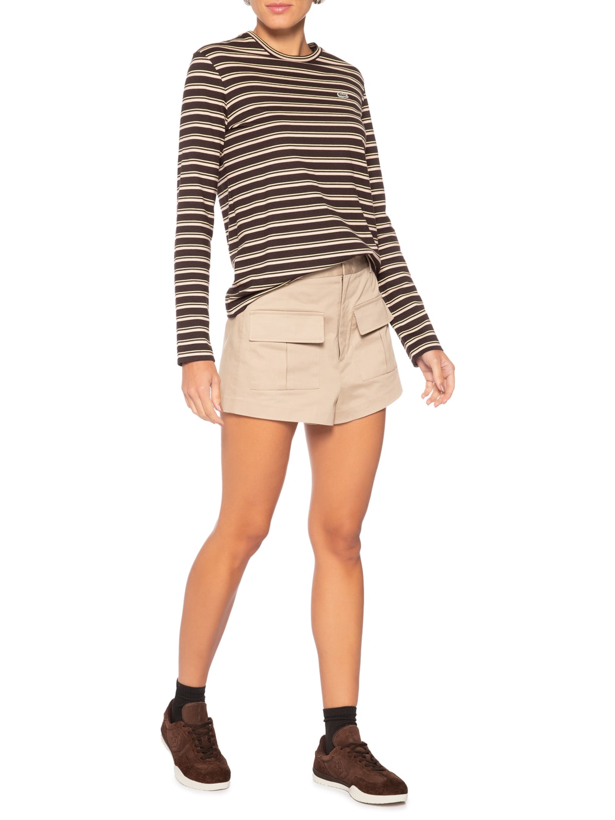 Tênis Feminino Run Star Trainer Crafted Marrom Converse