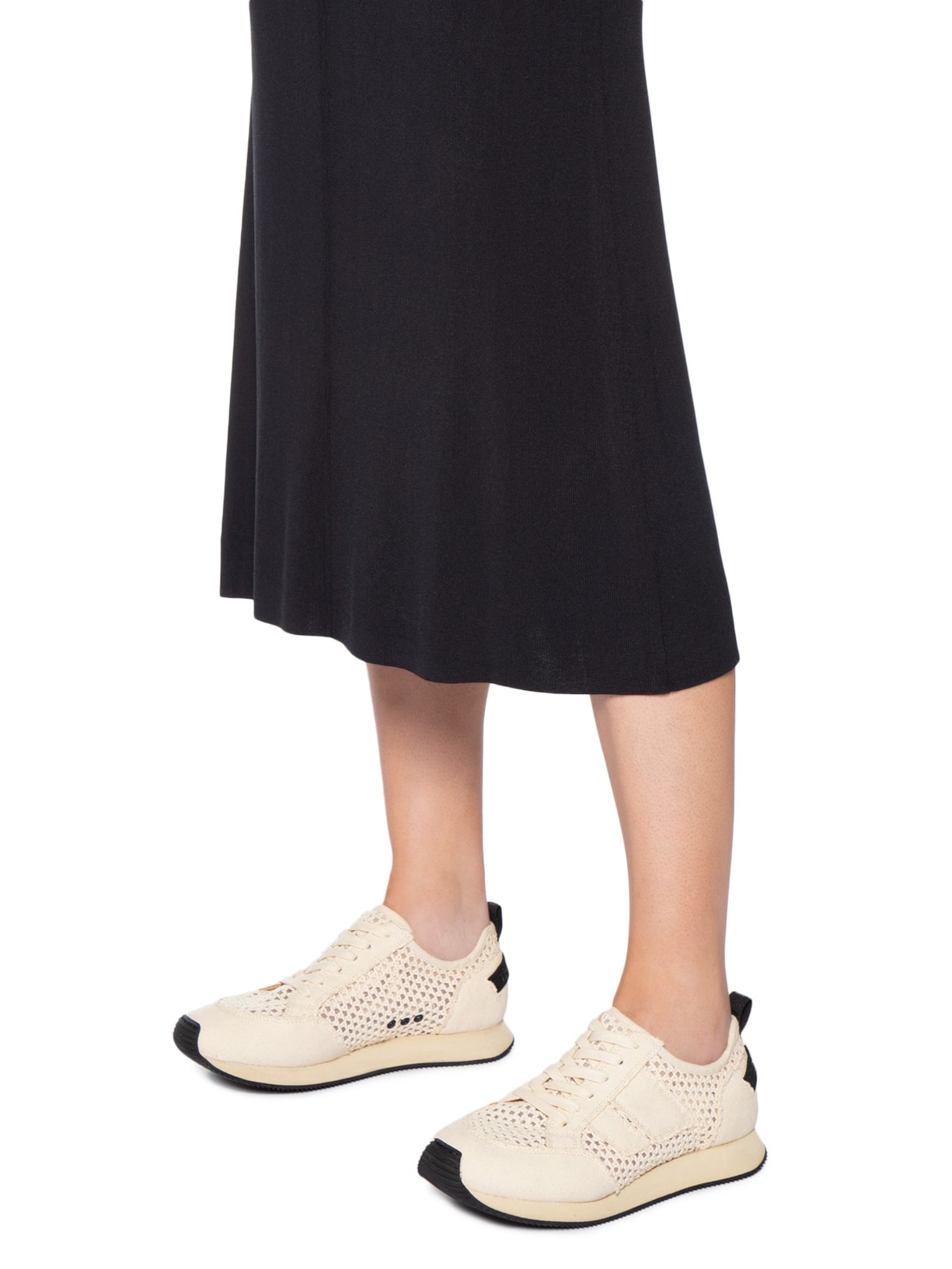 Tênis Feminino Runner Straps Tela Bege Osklen