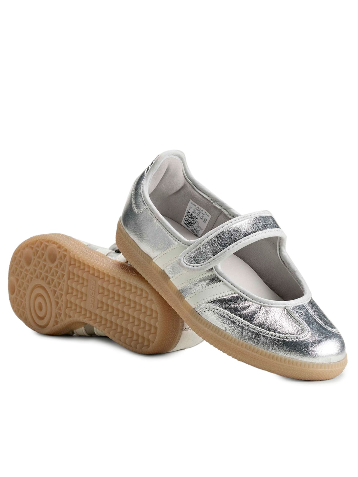 Tênis Feminino Samba Jane Prateado Adidas Originals
