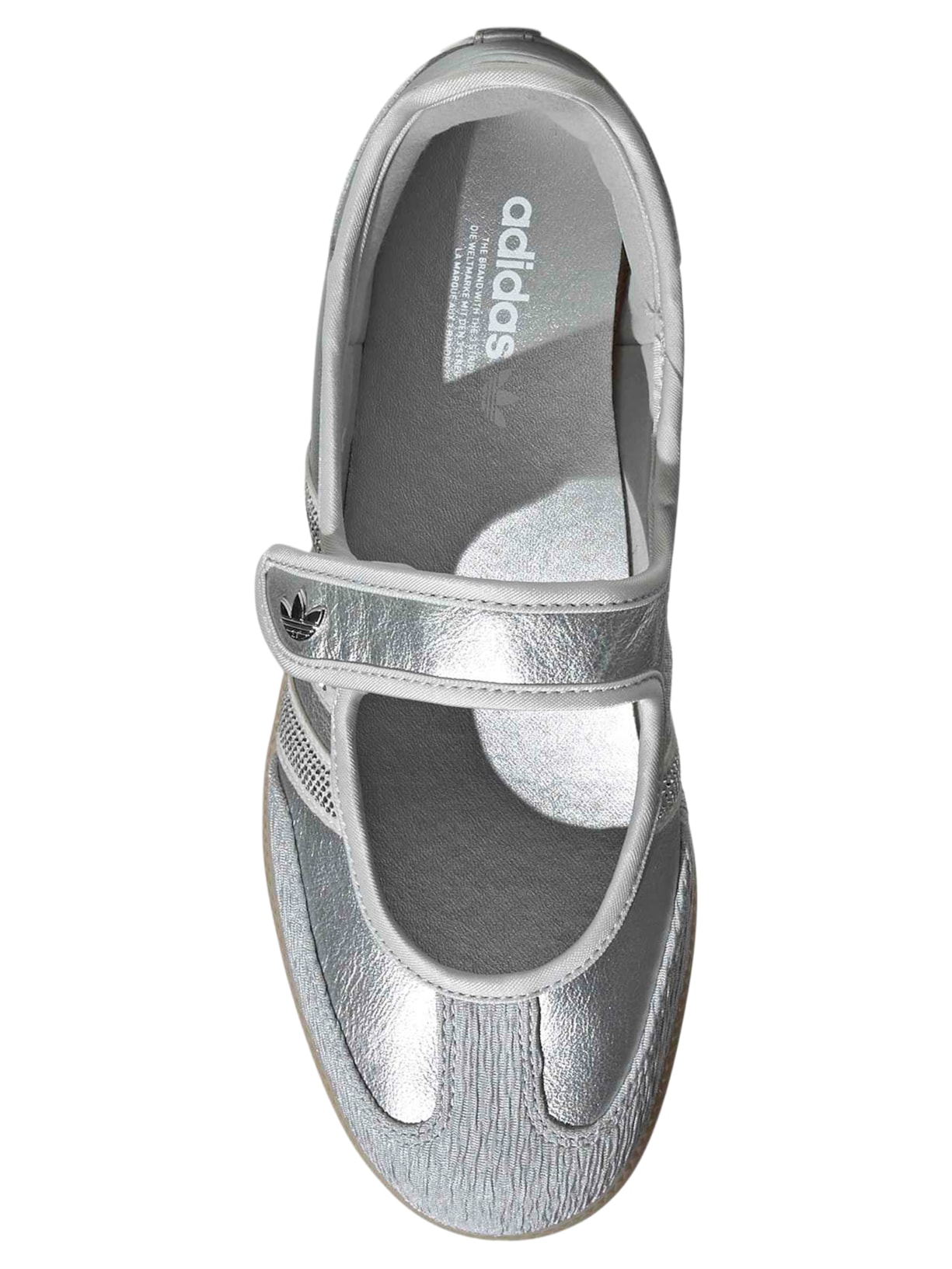 Tênis Feminino Samba Jane Prateado Adidas Originals