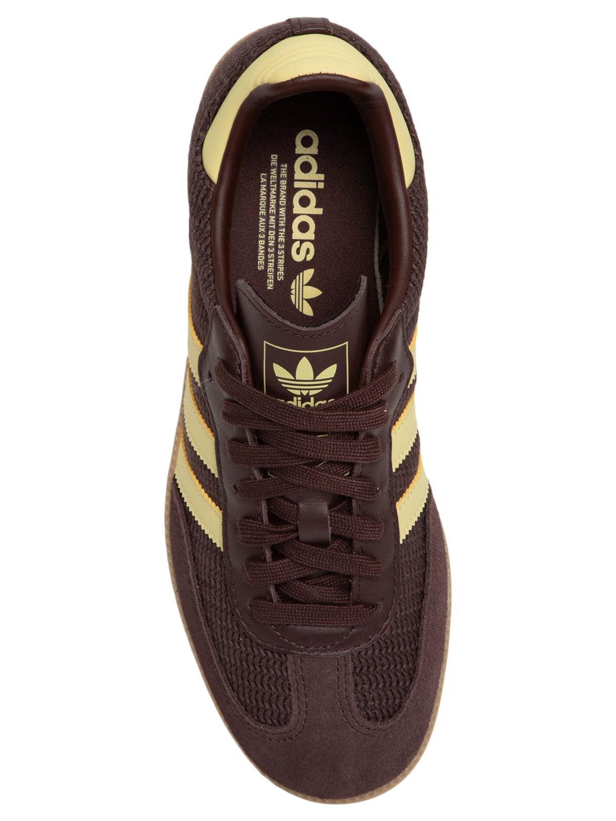 Tênis Feminino Samba OG Marrom e Amarelo Adidas Originals