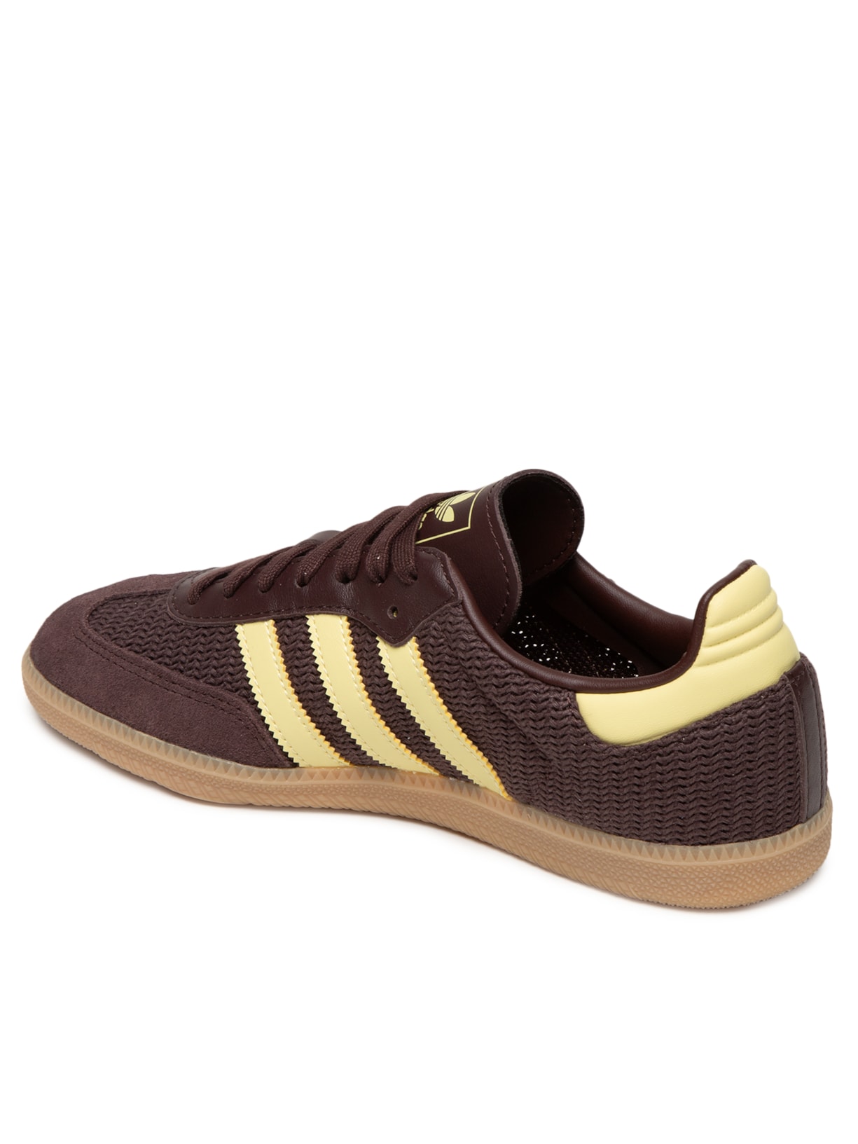Tênis Feminino Samba OG Marrom e Amarelo Adidas Originals