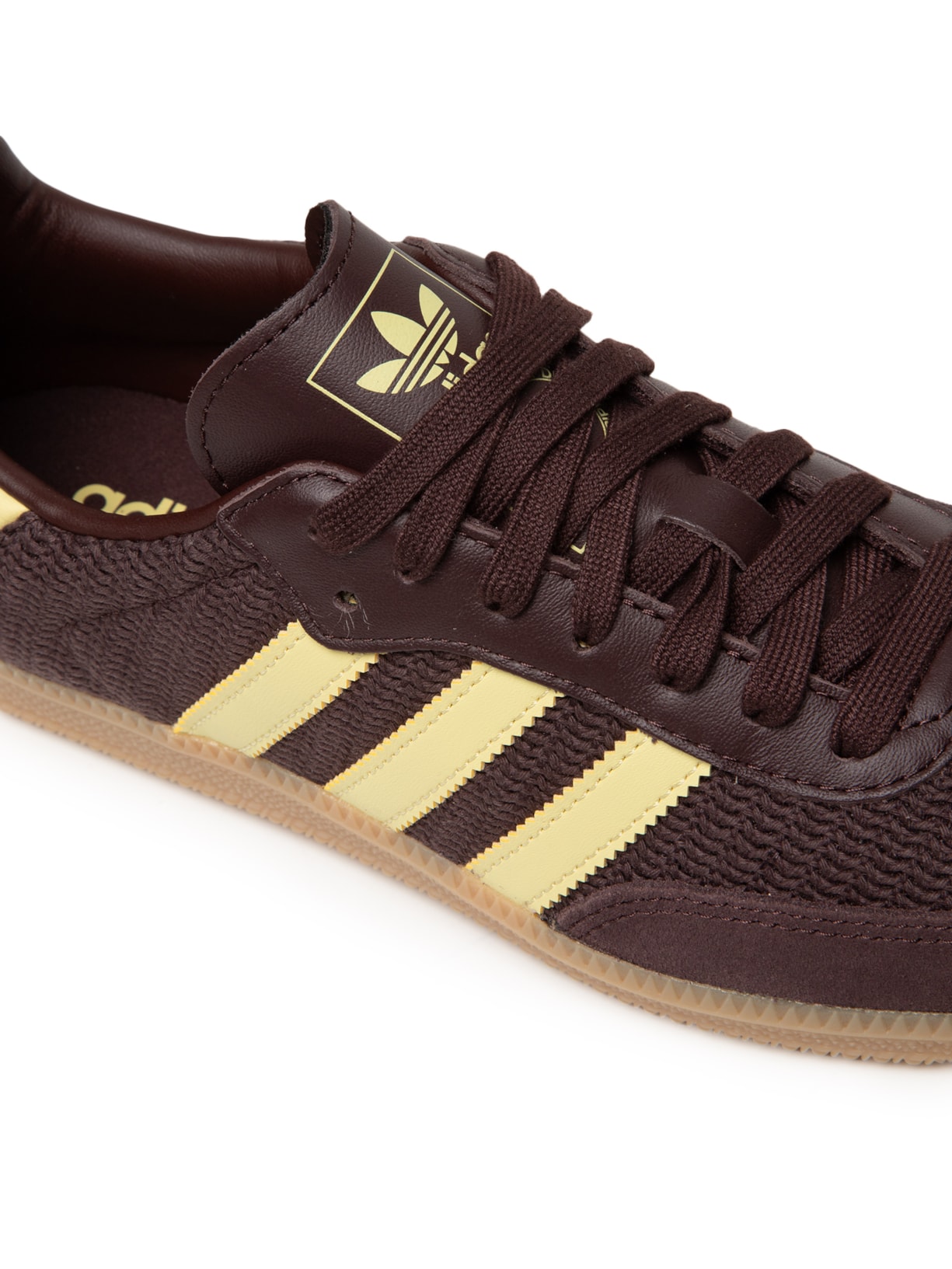Tênis Feminino Samba OG Marrom e Amarelo Adidas Originals
