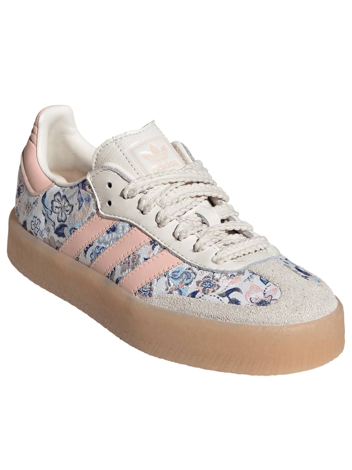 Tênis Feminino Sambae X Liberty London  Branco Adidas Originals