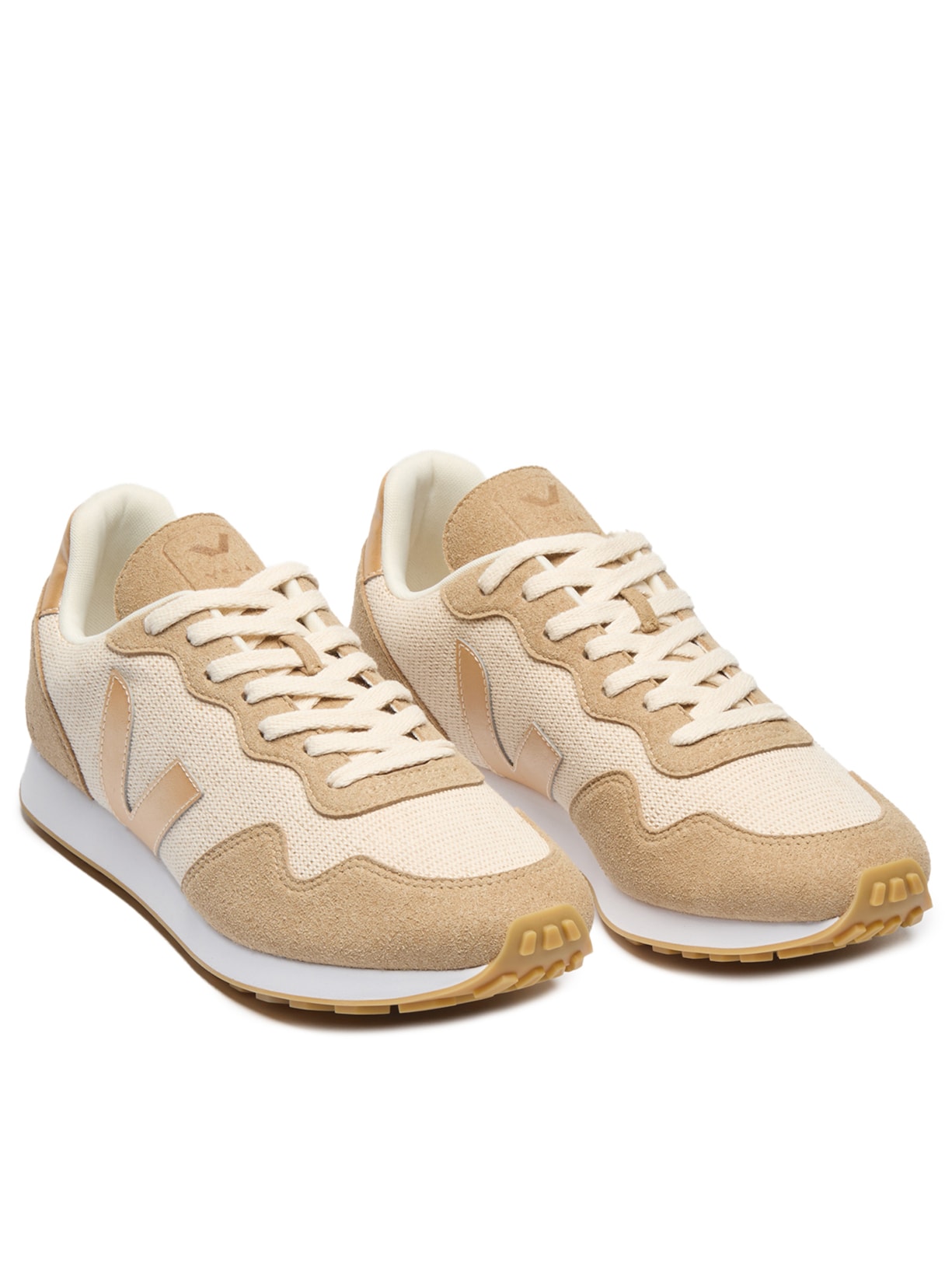 Tênis Feminino Sdu Rec J-Mesh Dourado Veja