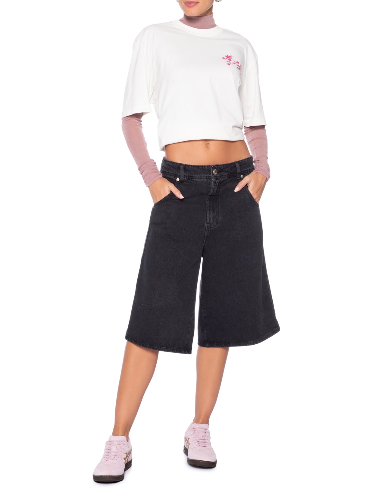 Tênis Feminino Skyhand Og Rosa Asics