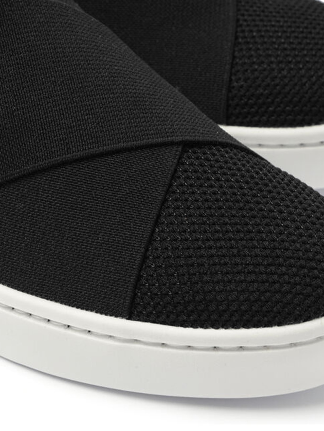 Arezzo Tênis Feminino Slip On Tecido Elásticos Preto