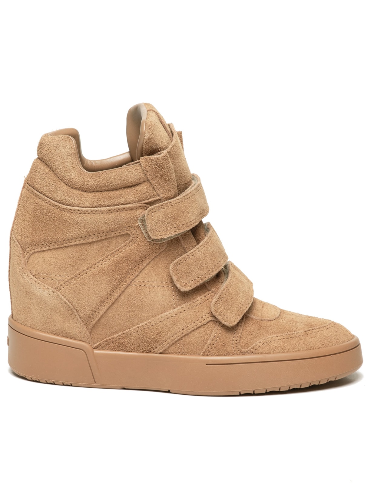 Schutz Tenis Feminino Sneaker 95 Cano alto Camurça Marrom