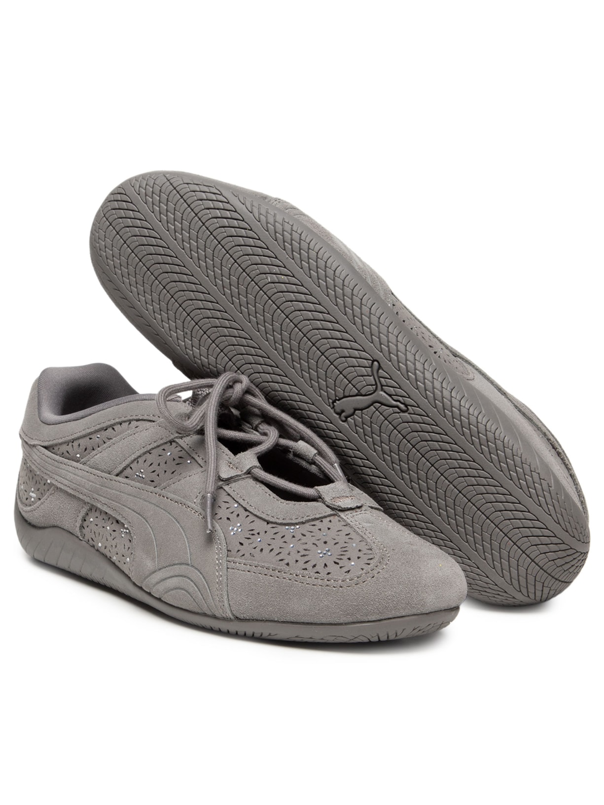 Tênis Feminino Speedcat Go Bejewelled Cinza Puma