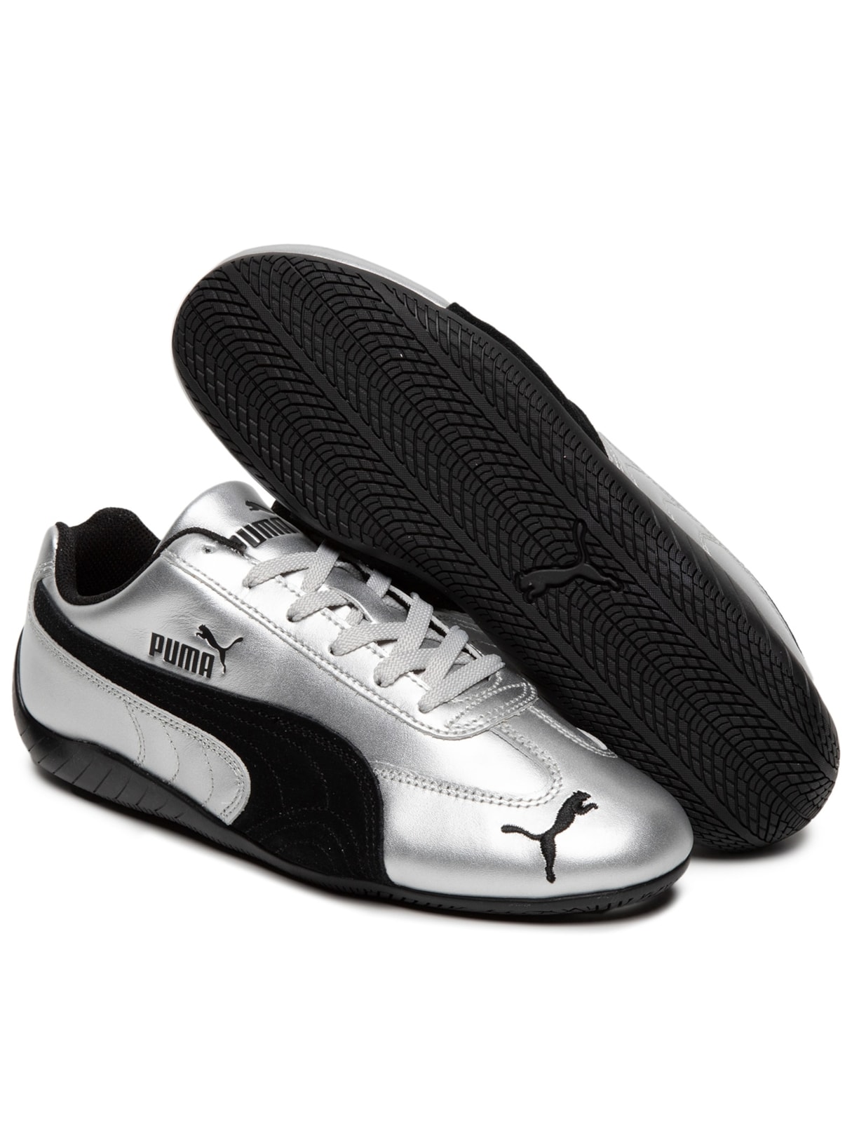 Tênis Feminino Speedcat Metallic Prateado Puma