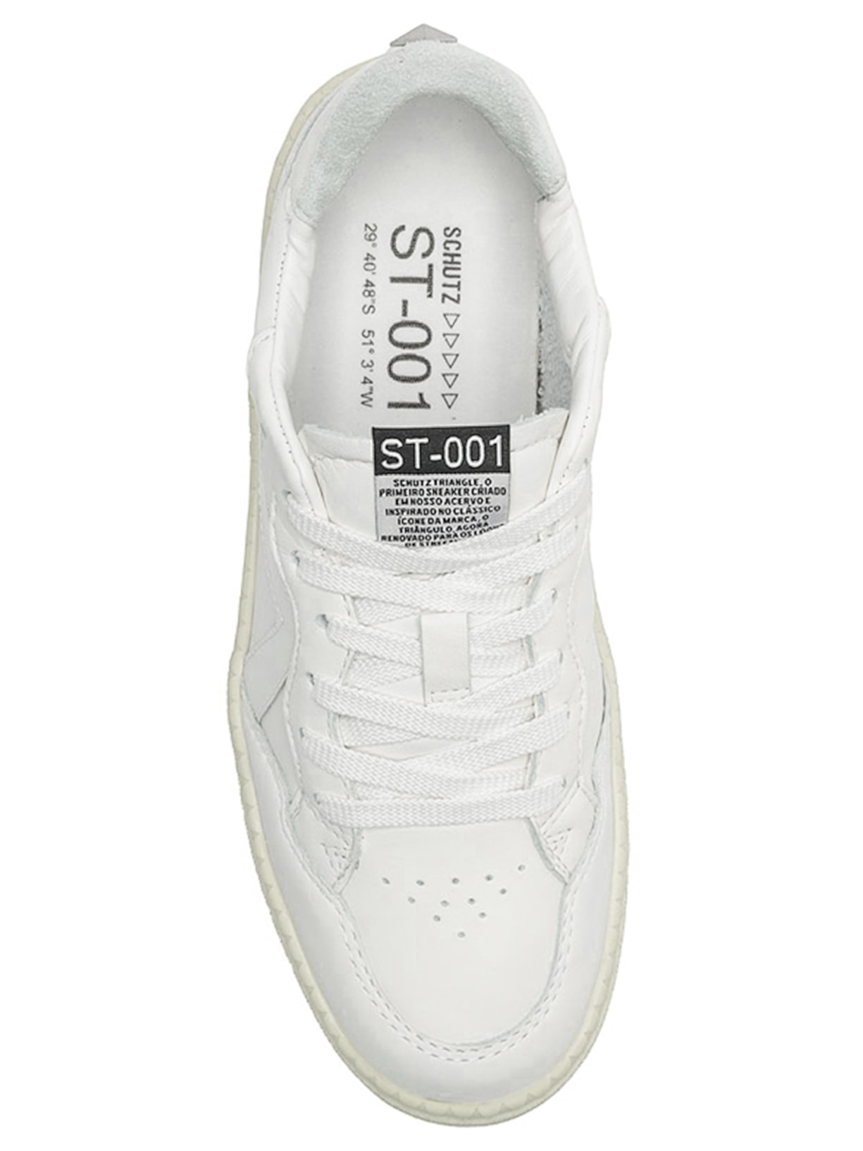 Tênis Feminino ST-001 Branco Schutz
