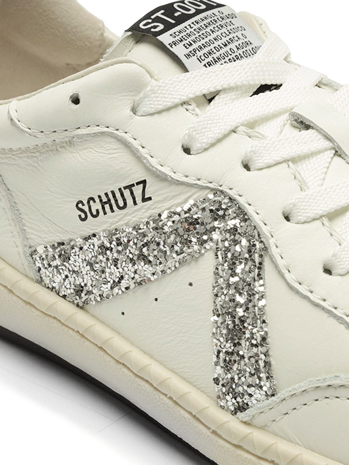 Tênis Feminino ST 001 Brilho  Branco Schutz