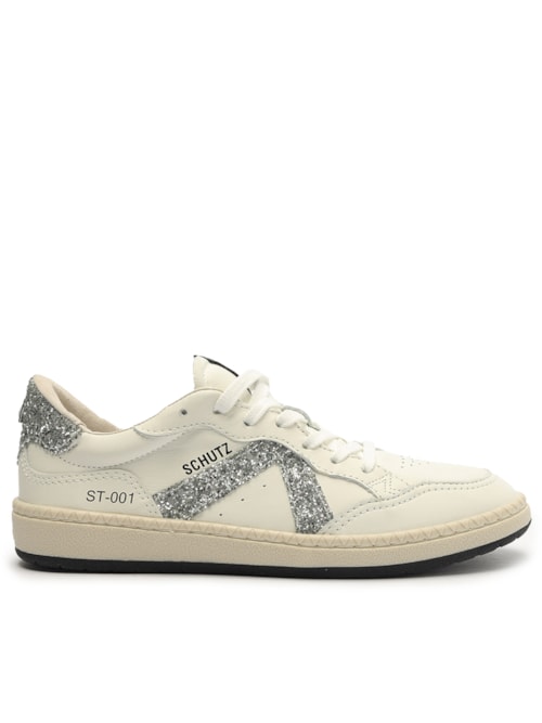 Tênis Feminino ST 001 Brilho - Branco