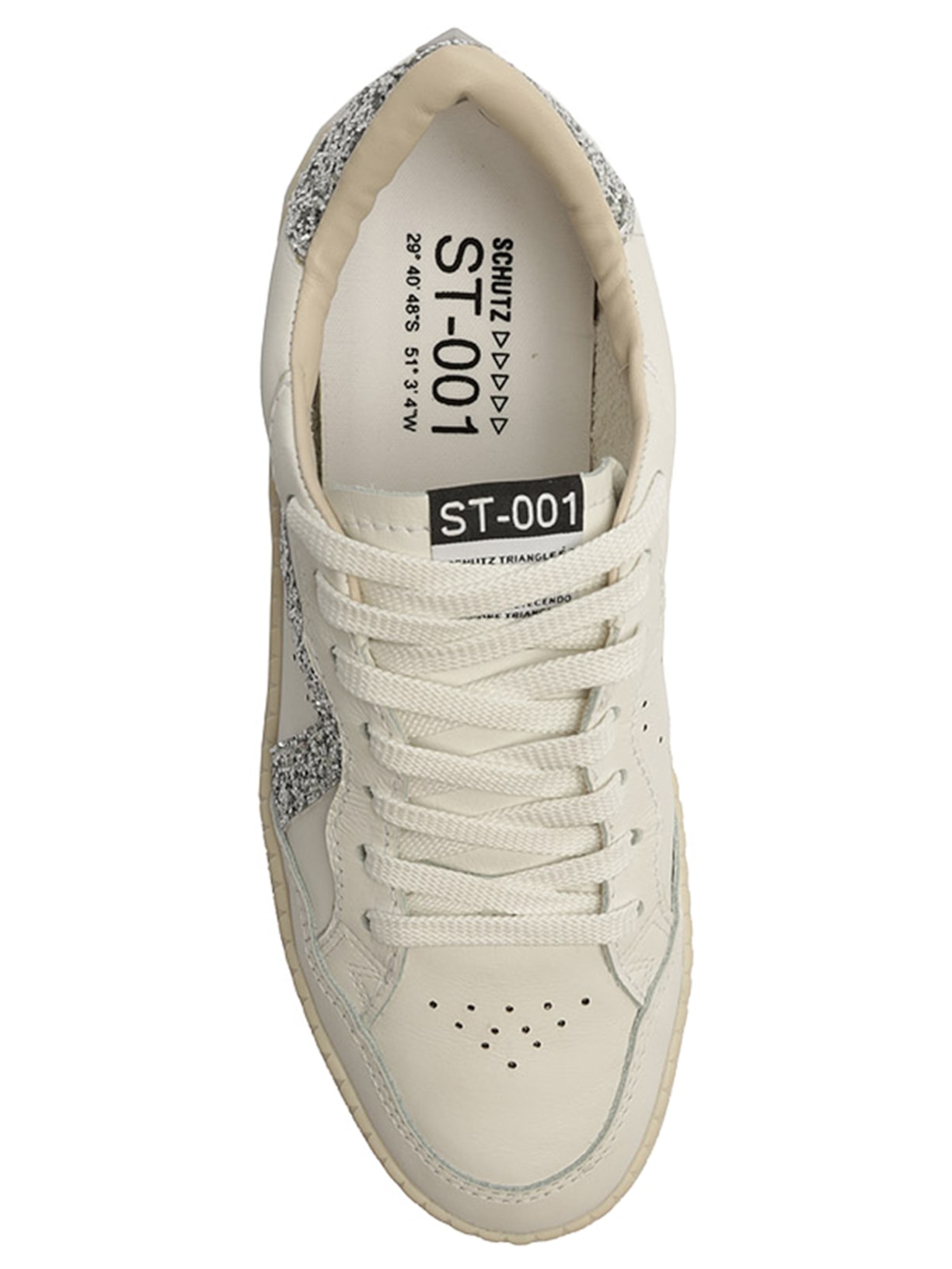 Tênis Feminino ST 001 Brilho  Branco Schutz