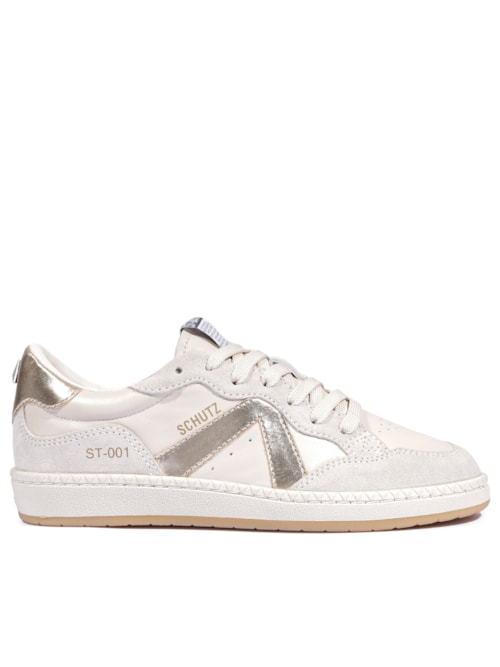 Tênis Feminino St 001 Camurça - Bege