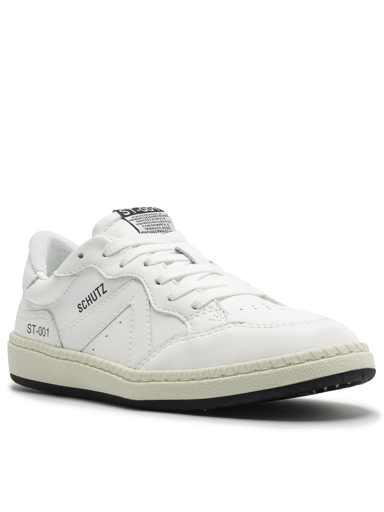 Tênis Feminino ST 001 Couro Branco Schutz