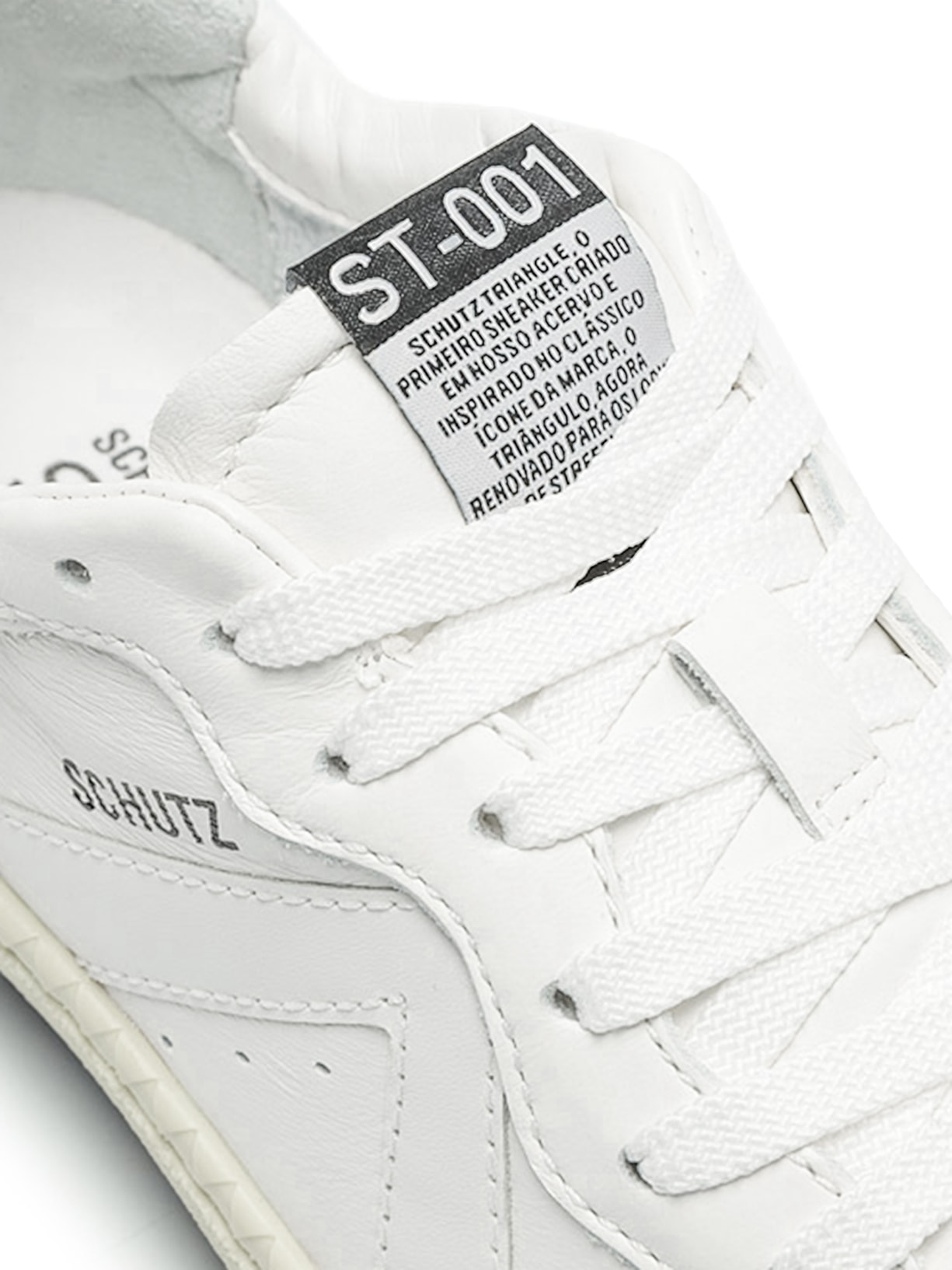 Tênis Feminino ST 001 Couro Branco Schutz