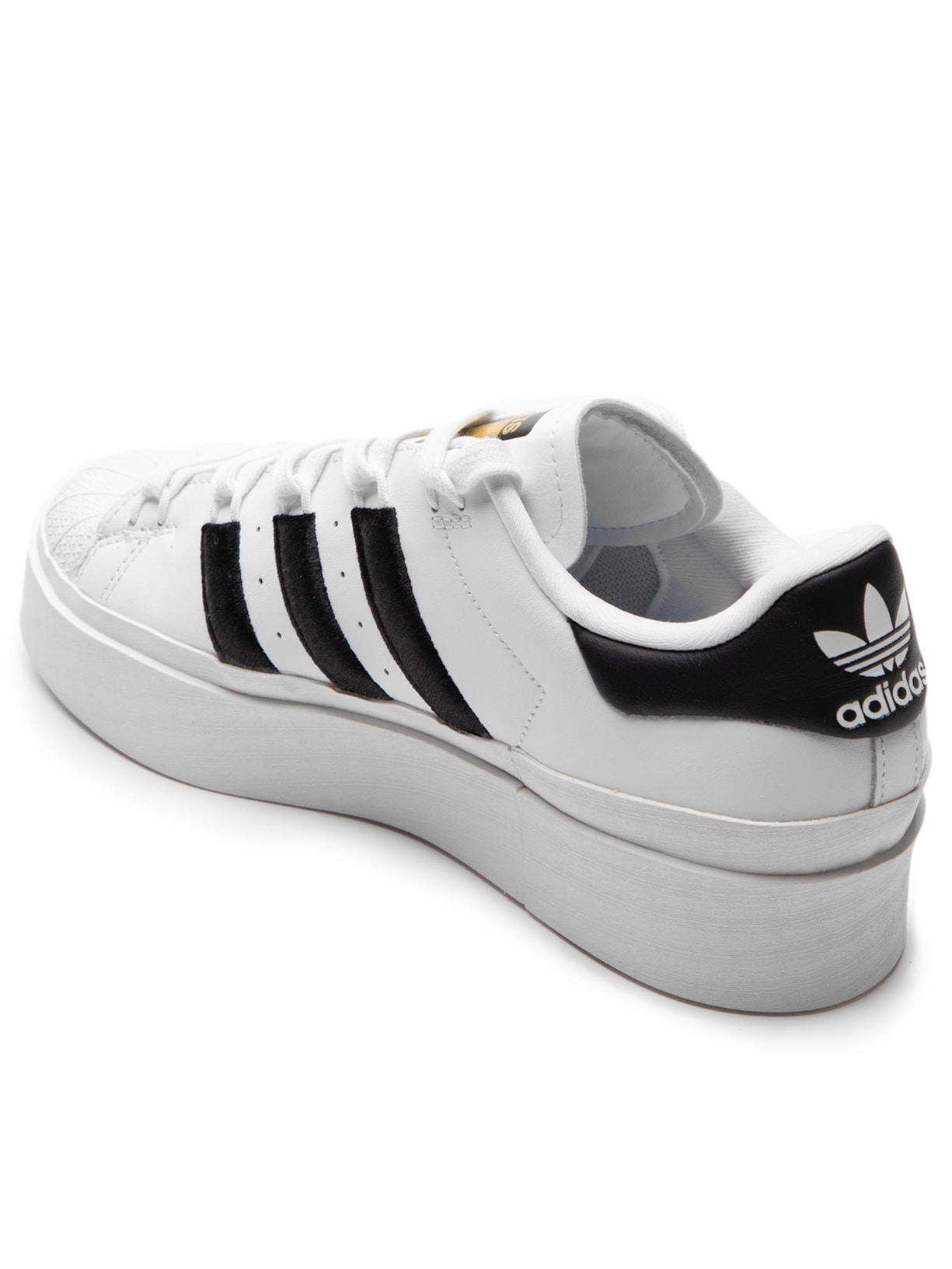 Tênis Feminino Superstar Bonega Adidas Originals Branco