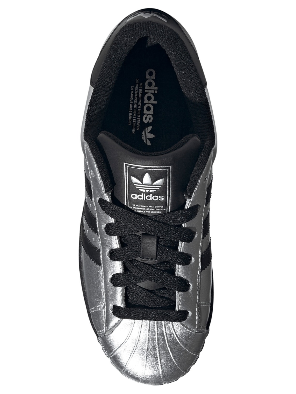 Tênis Feminino Superstar II Prateado Adidas Originals