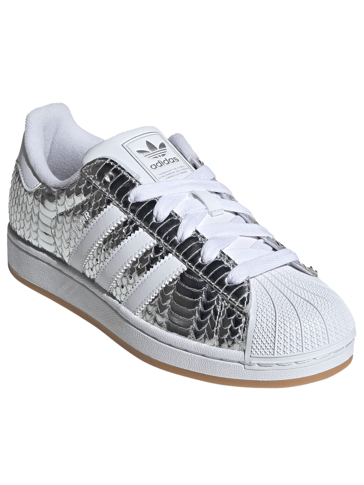 Tênis Feminino Superstar II Prateado Adidas Originals