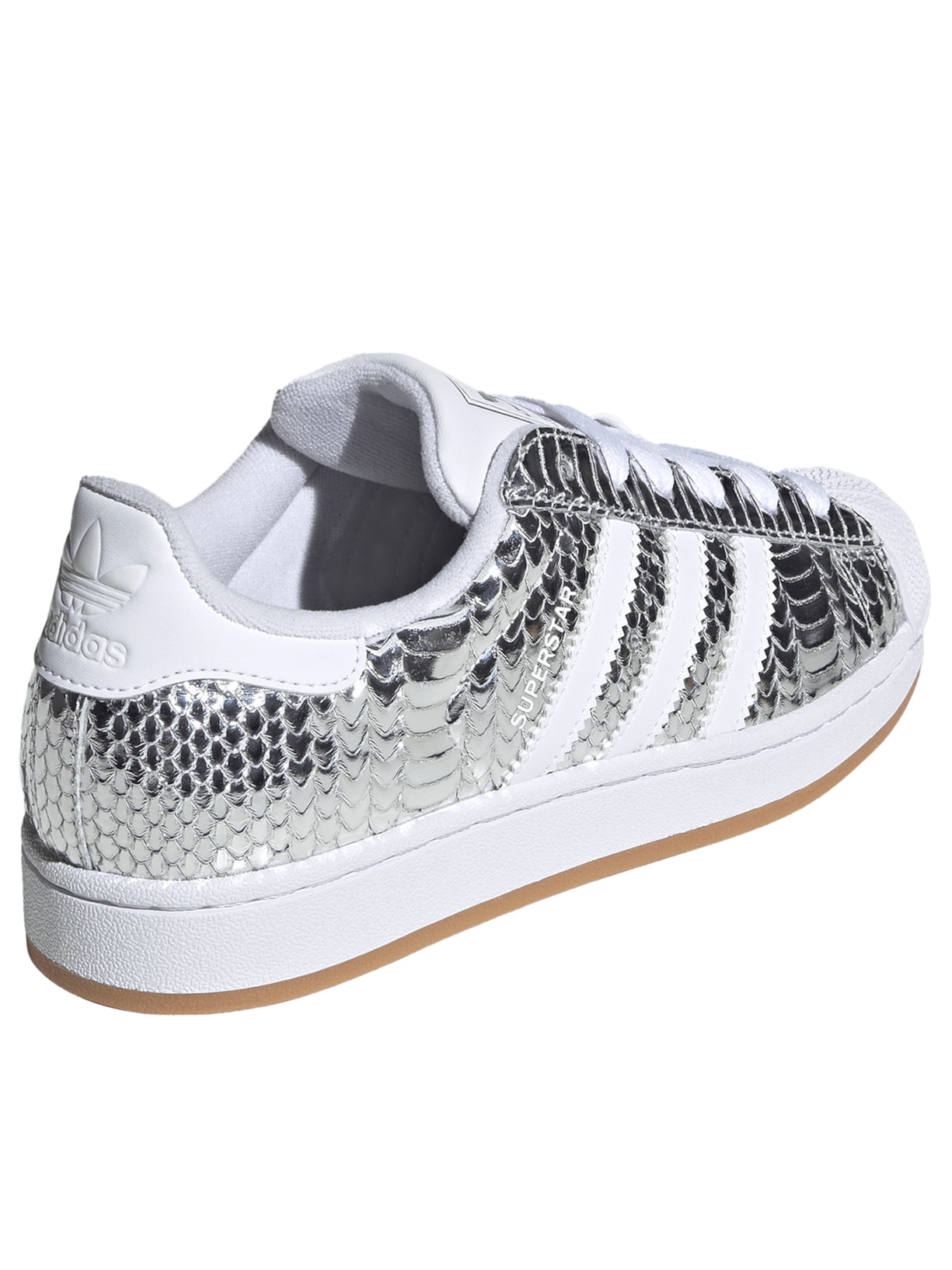 Tênis Feminino Superstar II Prateado Adidas Originals