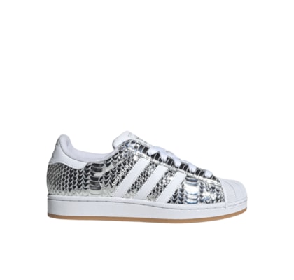 Tênis Feminino Superstar II - Prateado