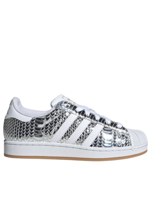 Tênis Feminino Superstar II - Prateado